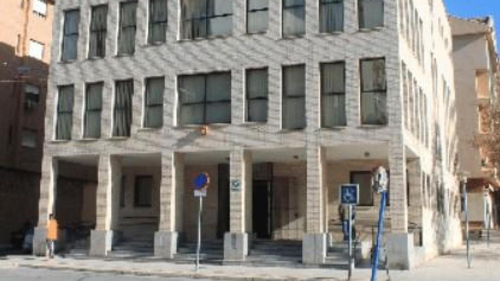 La fachada de los juzgados de Molina de Segura.