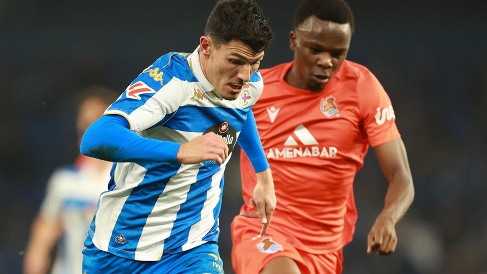 Dura derrota del Dépor en Riazor ante la Real