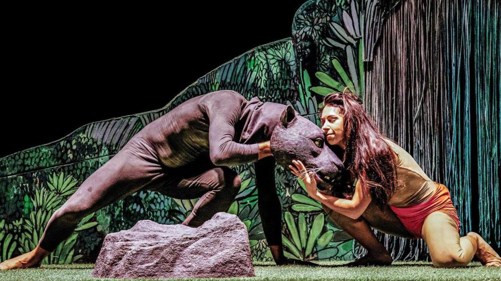 Un escena de la obra teatral '¡Soy salvaje!'