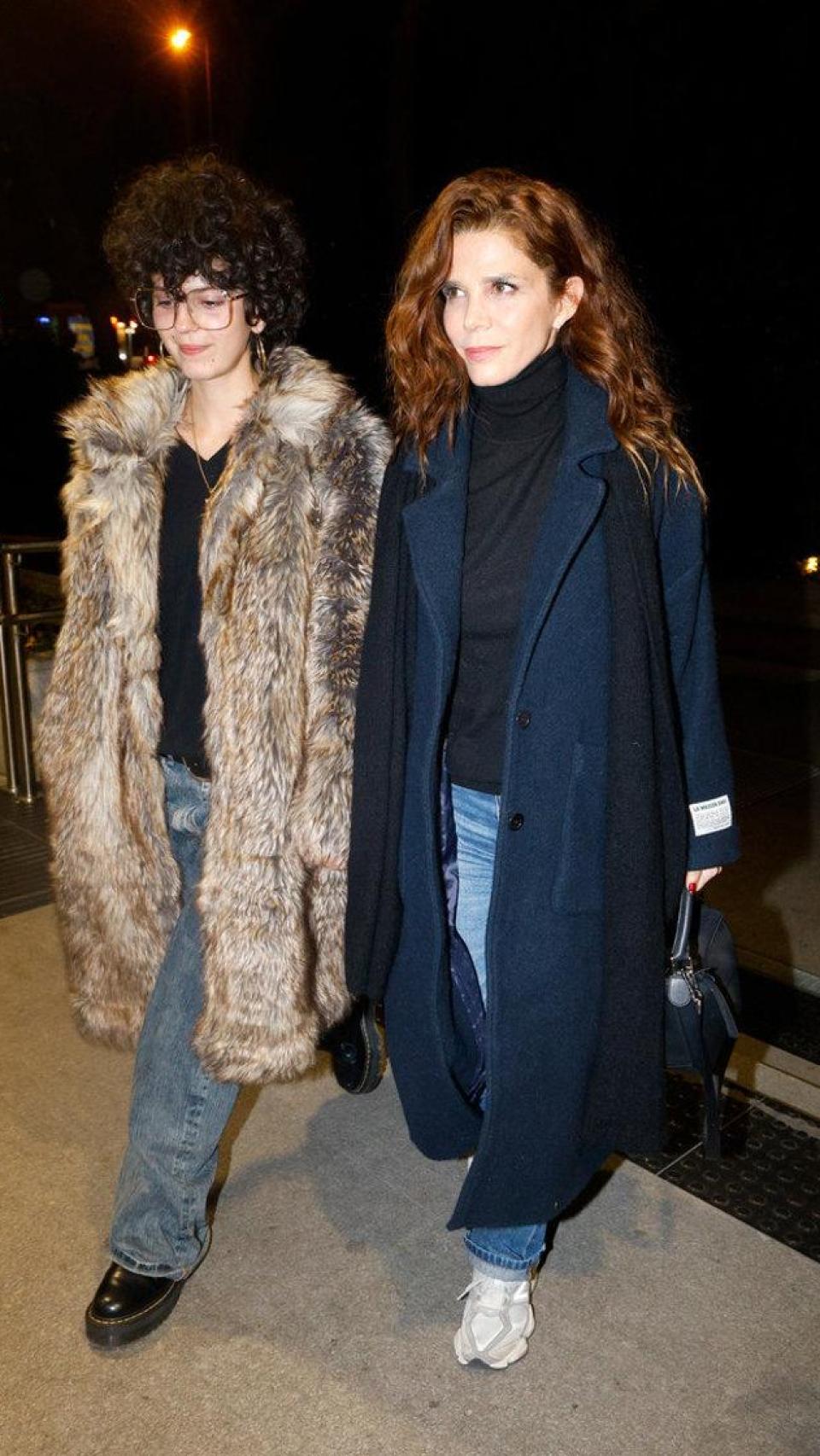 Juana Acosta con su hija Lola Alterio, fruto de su relación con Ernesto Alterio.