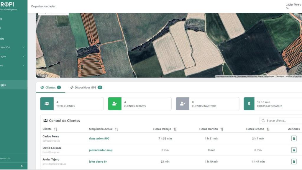 Plataforma de Cropi.