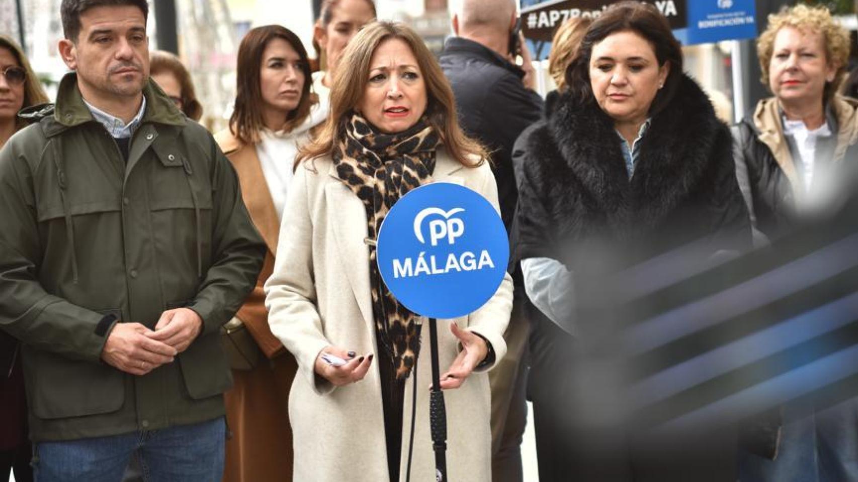 Patricia Navarro, presidenta del PP de Málaga.