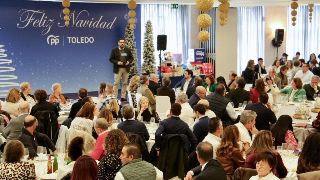 Paco Núñez en su intervención este domingo en Toledo.