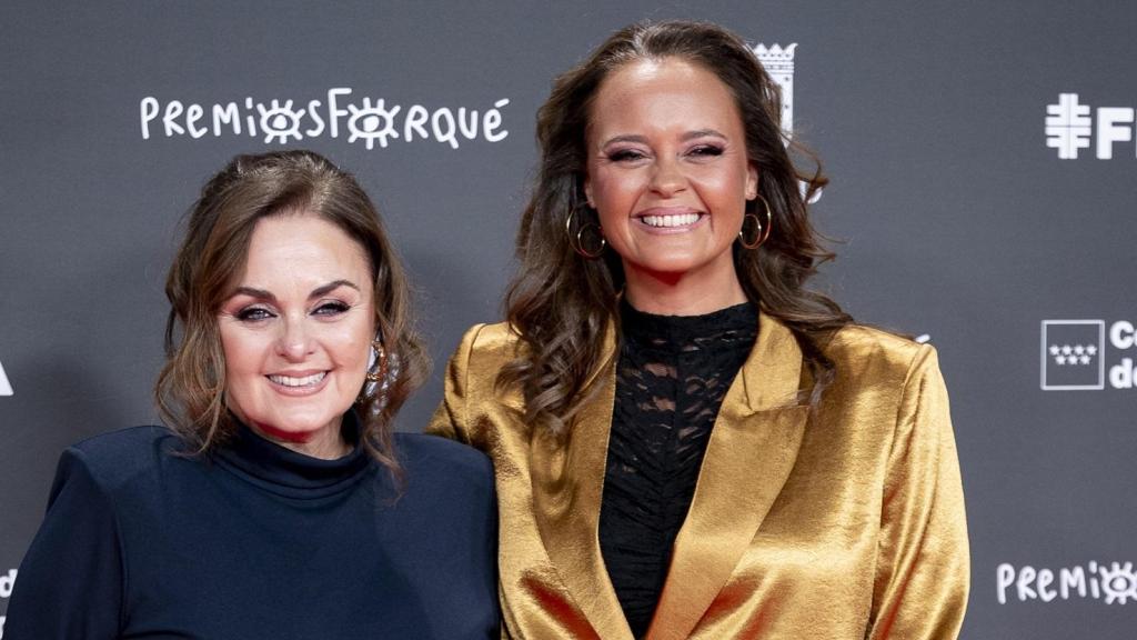 Shaila Dúrcal y Carmen Morales, en la 31 edición de los Premios José María Forqué.
