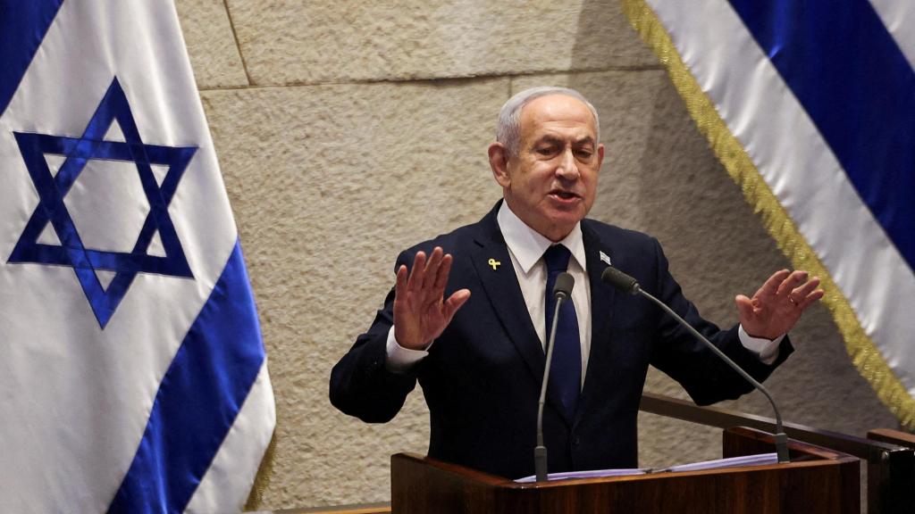 El primer ministro israelí, Benjamín Netanyahu