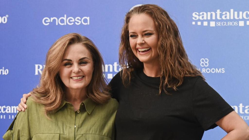 Shaila Dúrcal y Carmen Morales aseguran que su familia está muy unida.