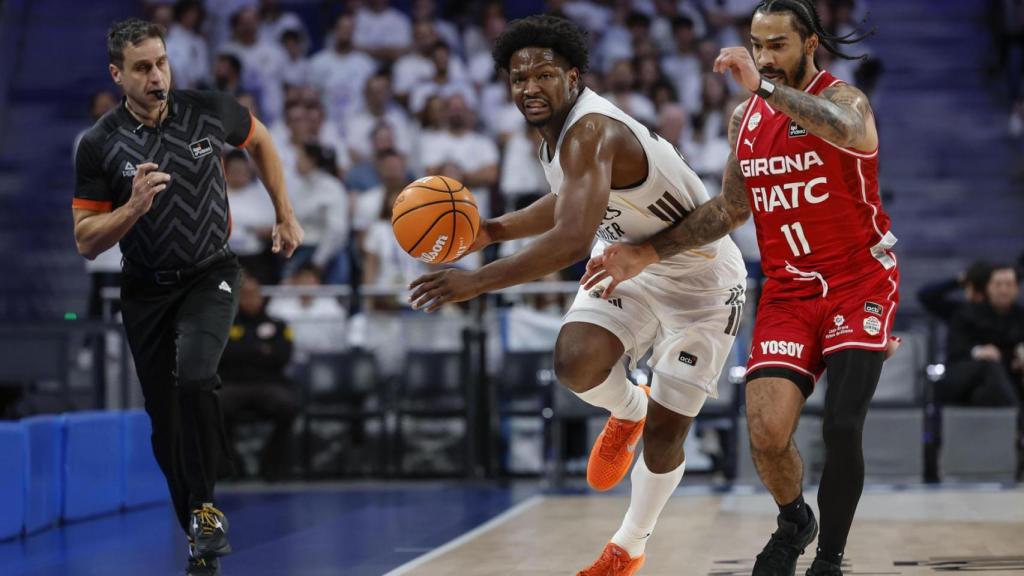 Andrés Feliz, durante el partido contra Bàsquet Girona.