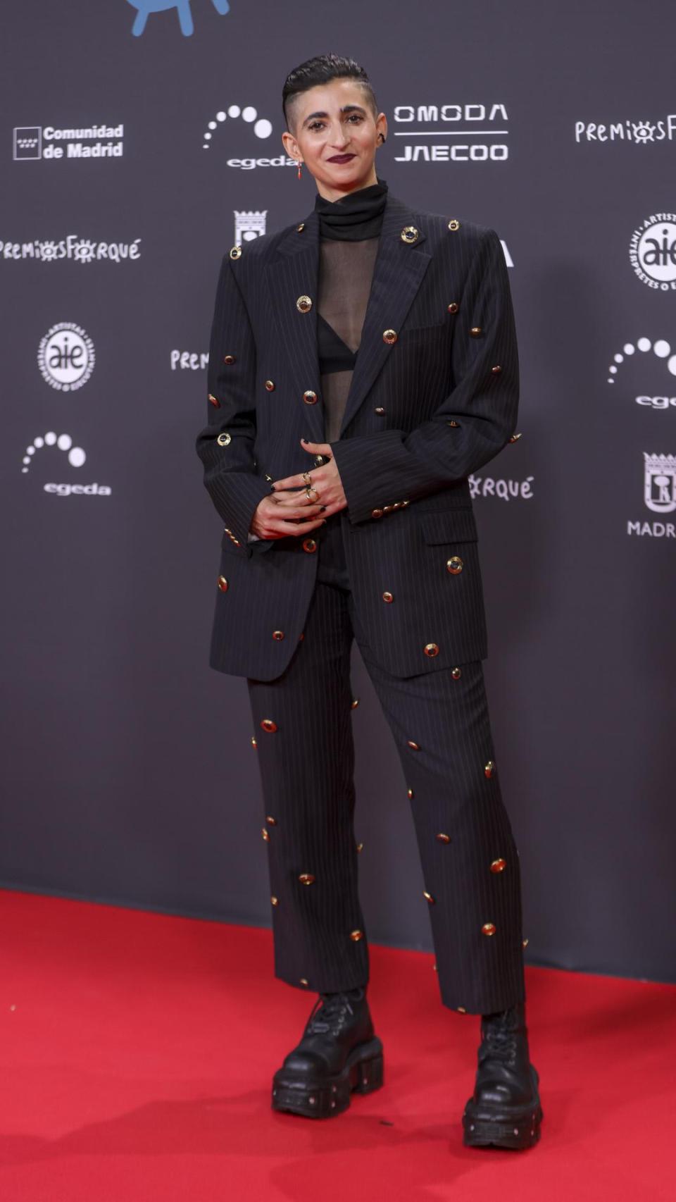 Alba Flores, en la 31ª edición de los Premios Forqué.