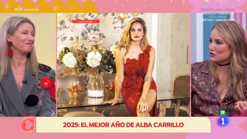 Anne Igartiburu y Alba Carrillo en 'D Corazón'.