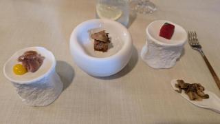 Las bonitas vajillas, como la del restaurante Toy en Dénia, son objetivo de los hurtos 'pijos'.