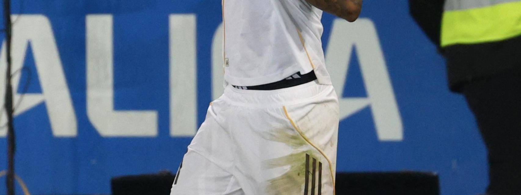 Rodrygo celebra su gol contra el Alavés