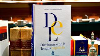 Un ejemplar del Diccionario de la Lengua Española de la RAE