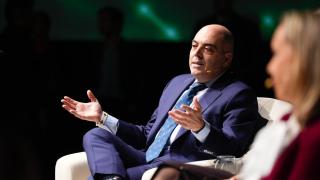 El presidente de ATA, Lorenzo Amor, interviene en un encuentro informativo organizado por Europa Press Andalucía en Jerez de la Frontera (Cádiz) con el título 'Autónomos y emprendedores impulsan la Andalucía del futuro'.