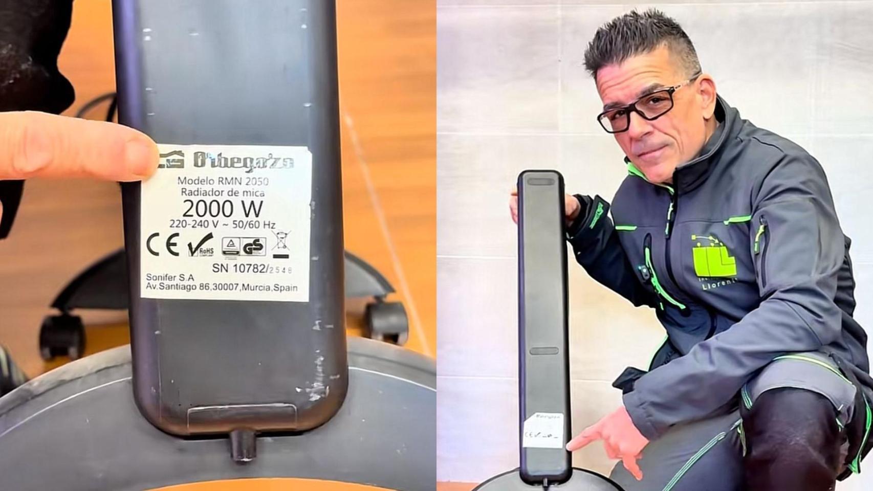 Sergio, electricista con 30 años de experiencia, sobre el frío en invierno. EE