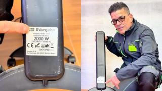 Sergio, electricista con 30 años de experiencia, sobre el frío en invierno. EE