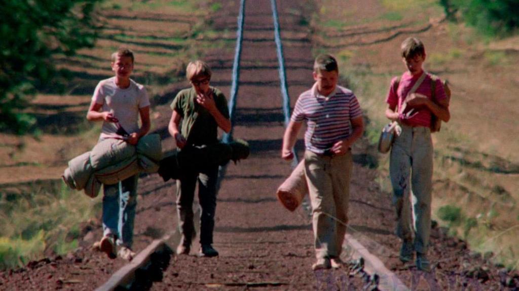 Fotograma de 'Cuenta conmigo', dirigida por Bob Reiner.