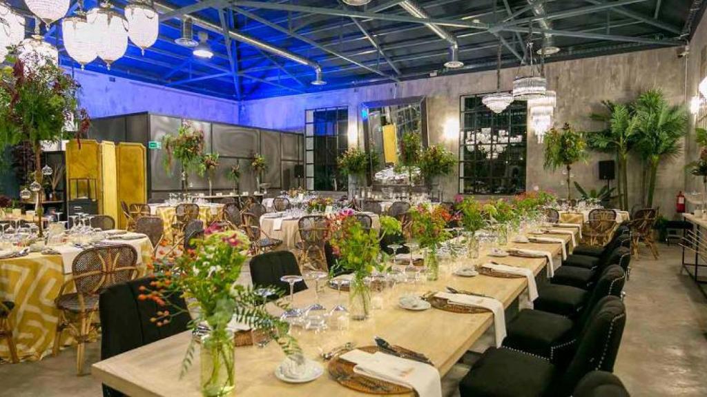 Uno de los salones de La Quinta de Amando.