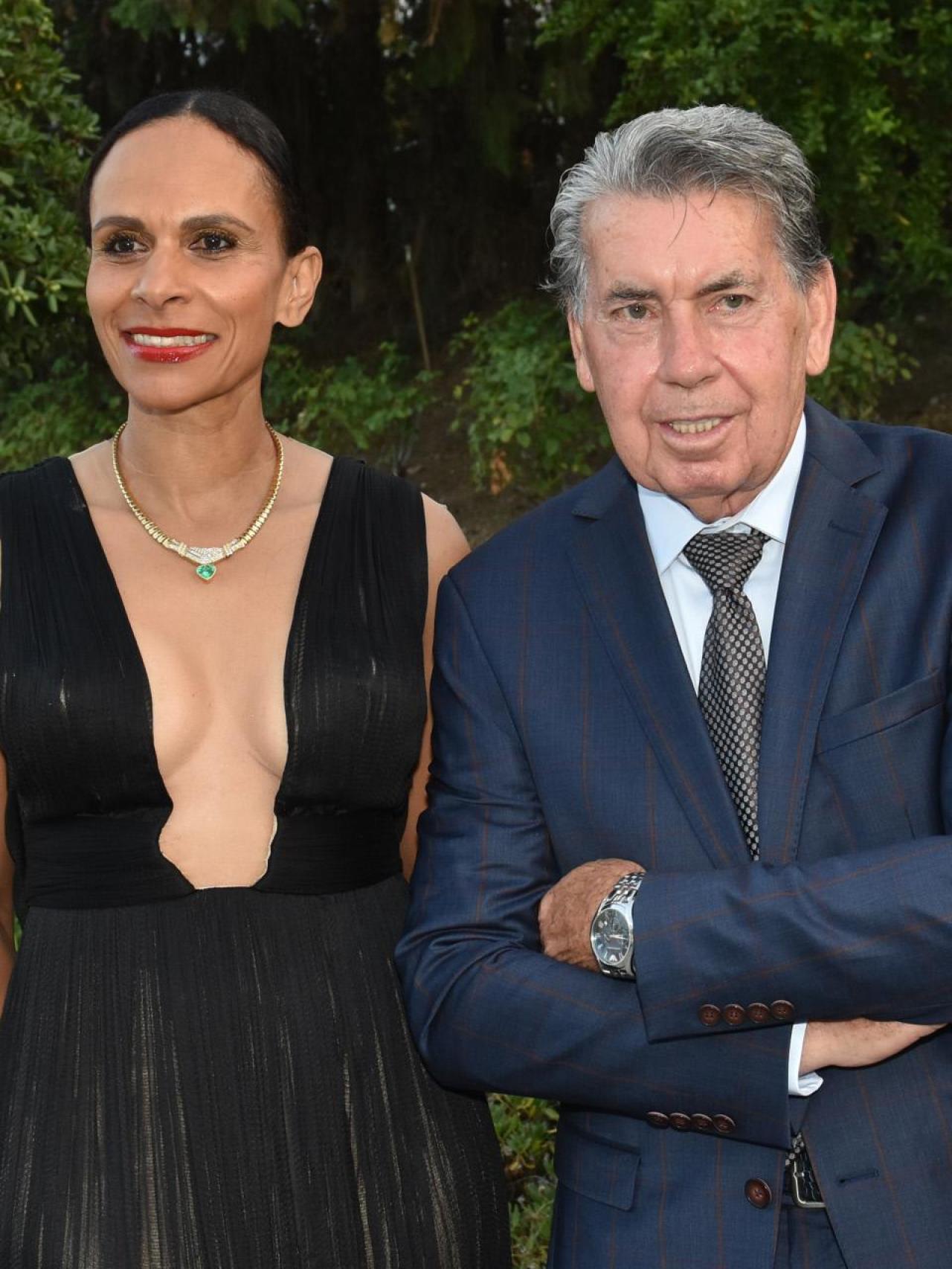 Manolo y Claudia, en agosto de 2017.