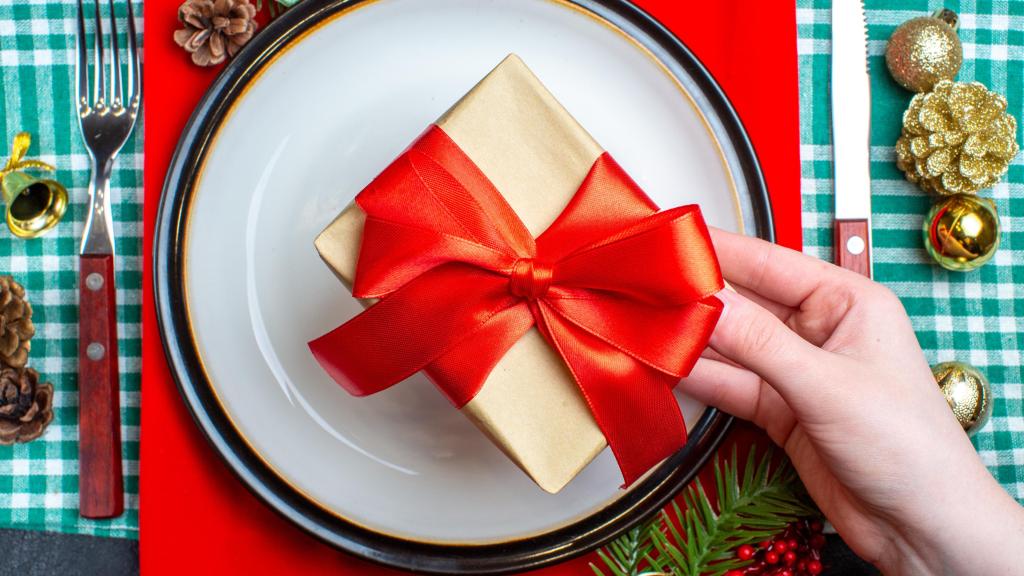 Un regalo de Navidad.