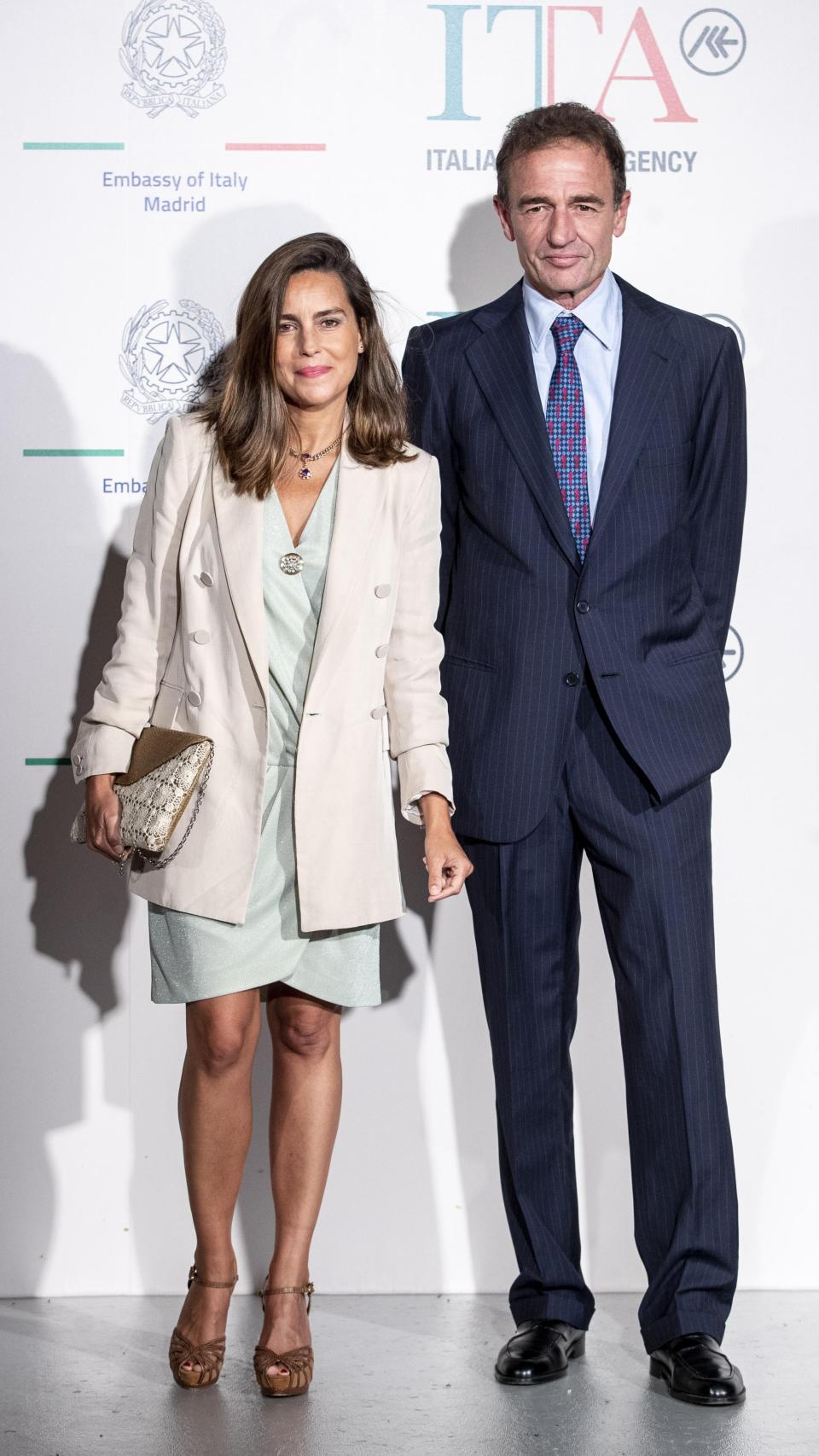 Alessandro Lequio y María Palacios.