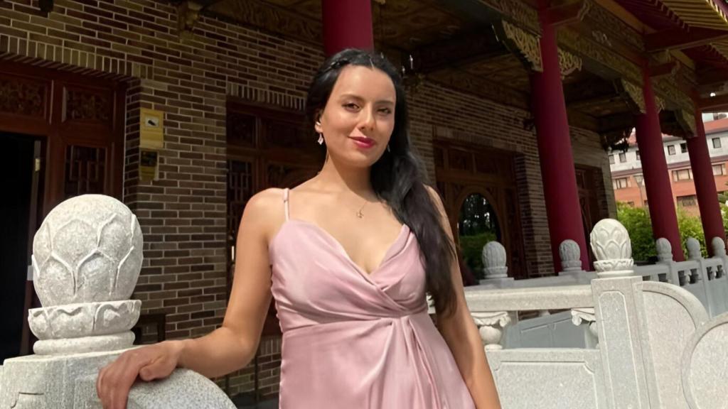 Lorena, limpiadora, en una imagen de sus redes sociales.