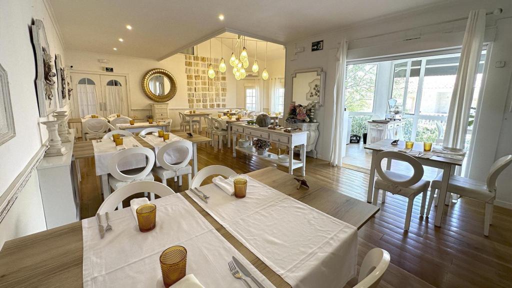 Salón del restaurante La Martina.