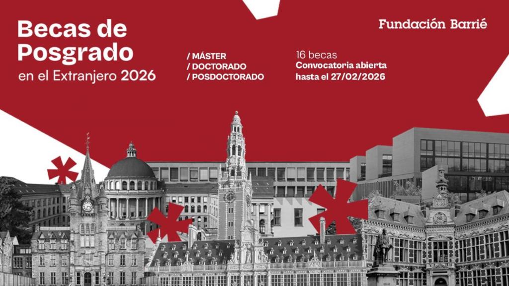 La Fundación Barrié convoca en A Coruña 16 becas para estudiar en el extranjero