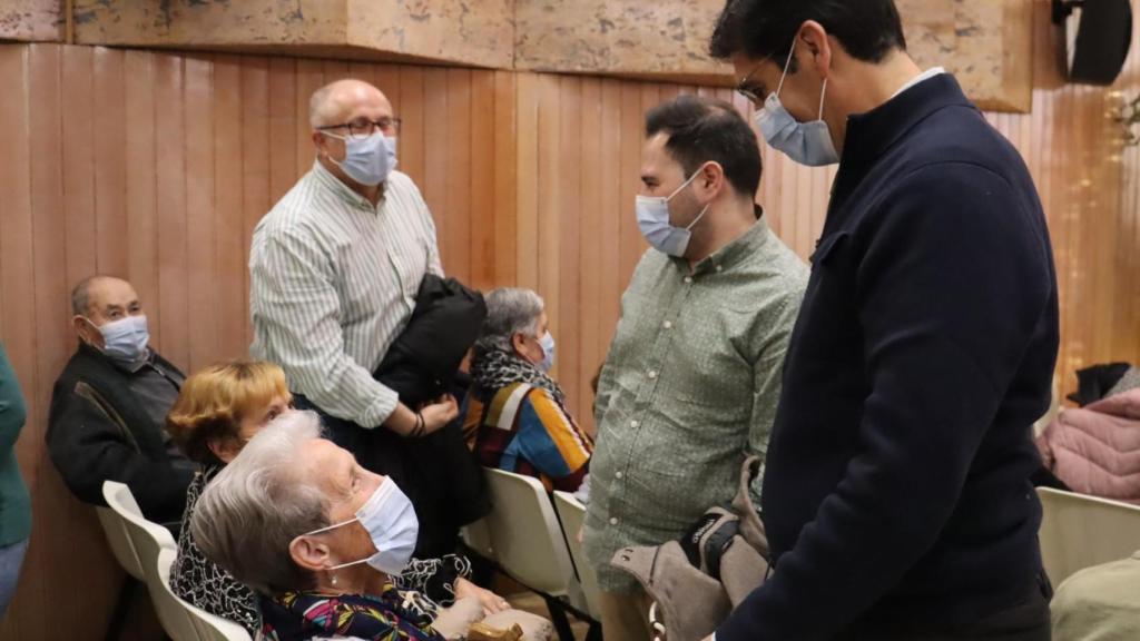 José Manuel Caballero, a la derecha.