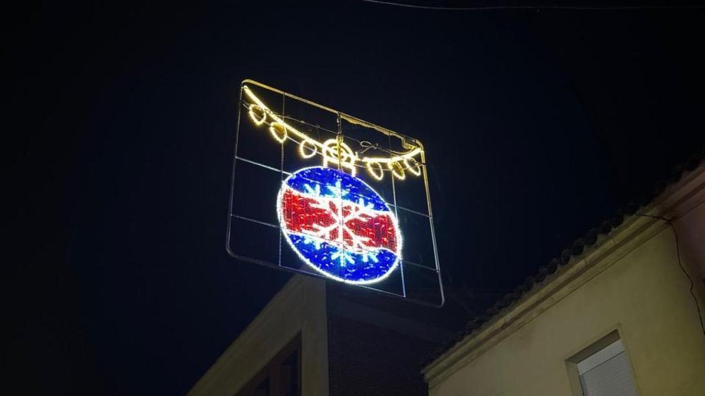 Alumbrado navideño en Illescas.