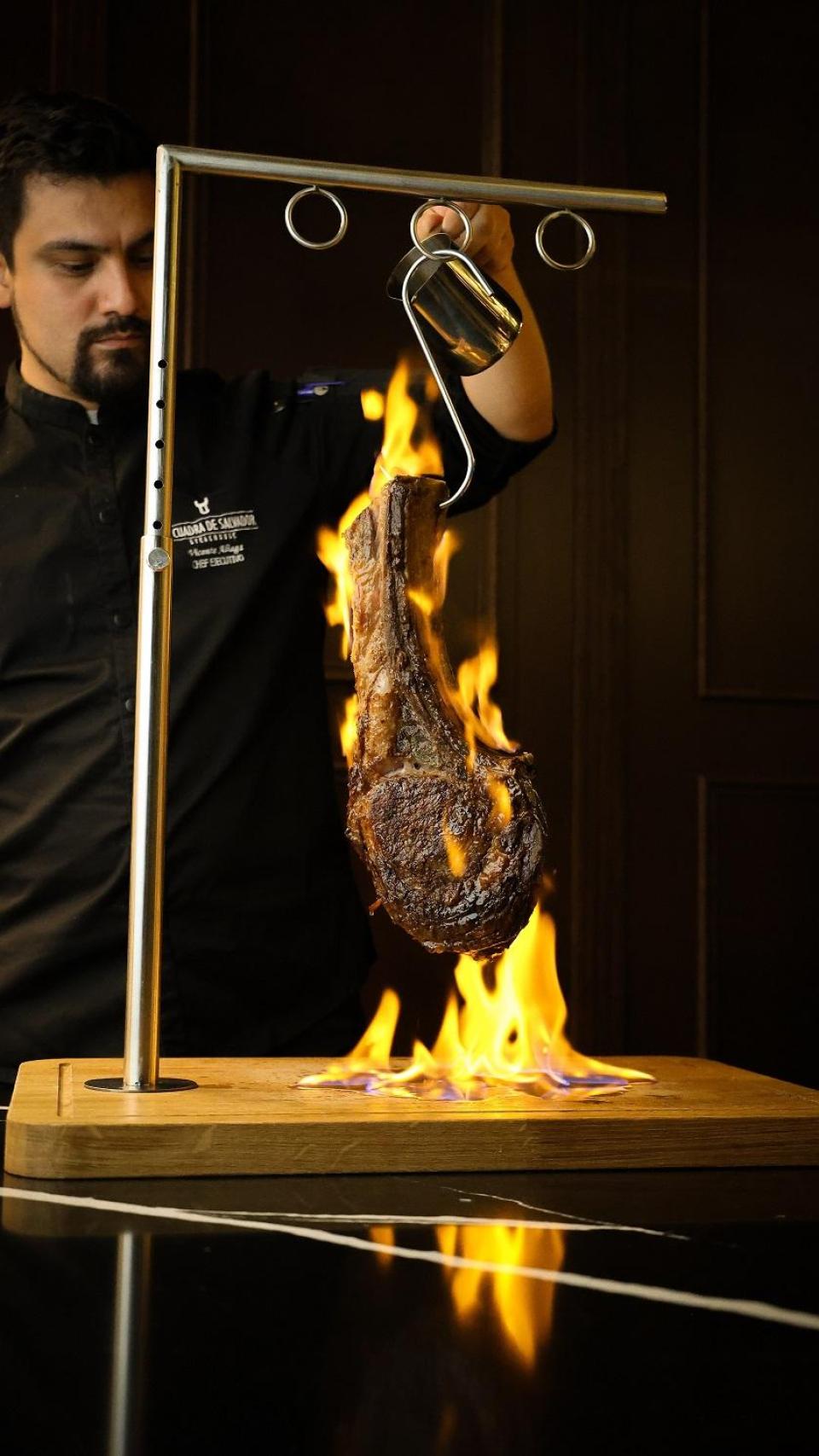 Plato de La Cuadra del Salvador.