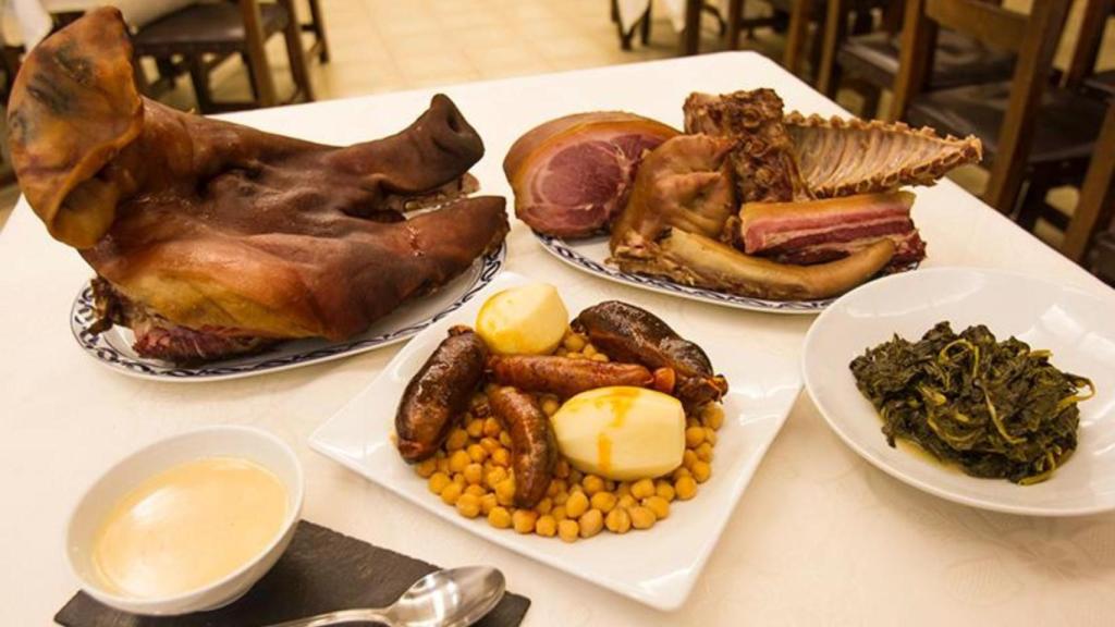 Cocido de La Molinera, en Lalín (Pontevedra)