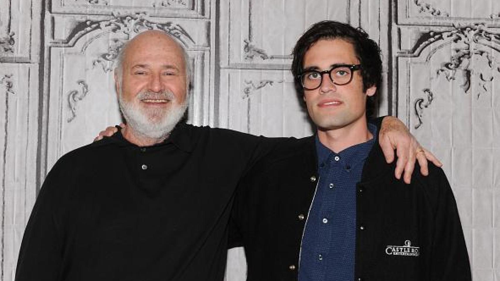 Rob Reiner y su hijo Nick.