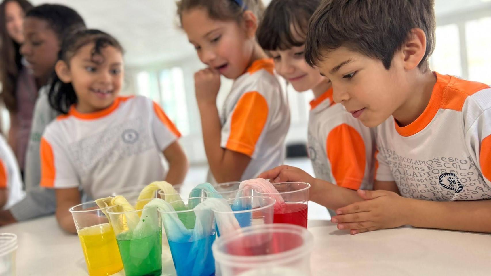 Clase de infantil en Escolapios Zaragoza.