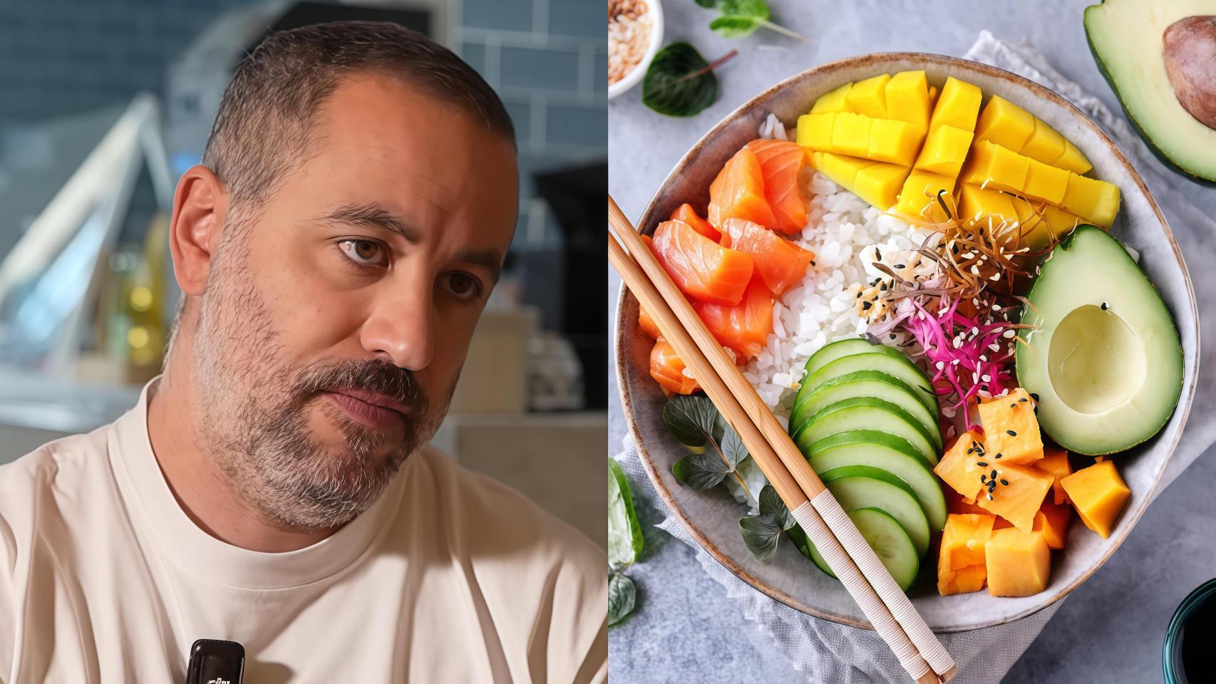 Rubén, dueño de GoxoPoke