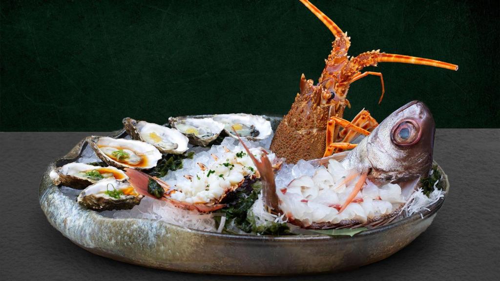 Surtido de marisco de Kabuki.