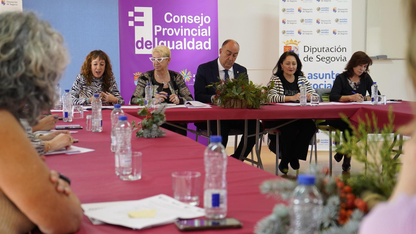 El presidente de la Diputación y titular del Área de Asuntos Sociales, Miguel Ángel de Vicente,