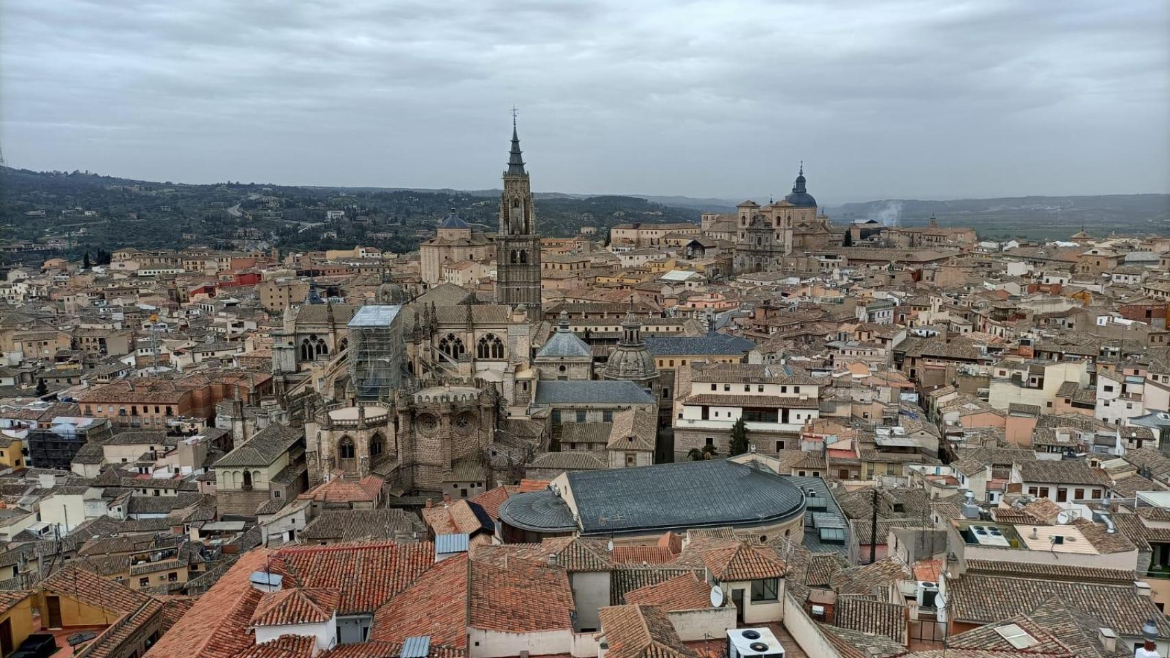 Vista del Casco histórico de Toledo.