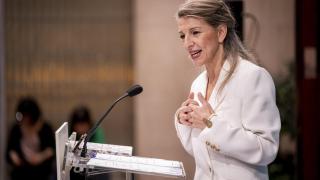 La ministra de Trabajo, Yolanda Díaz.
