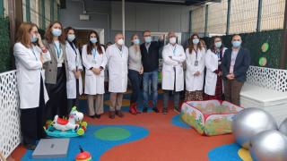 Inauguración del Club Deportivo del Materno.