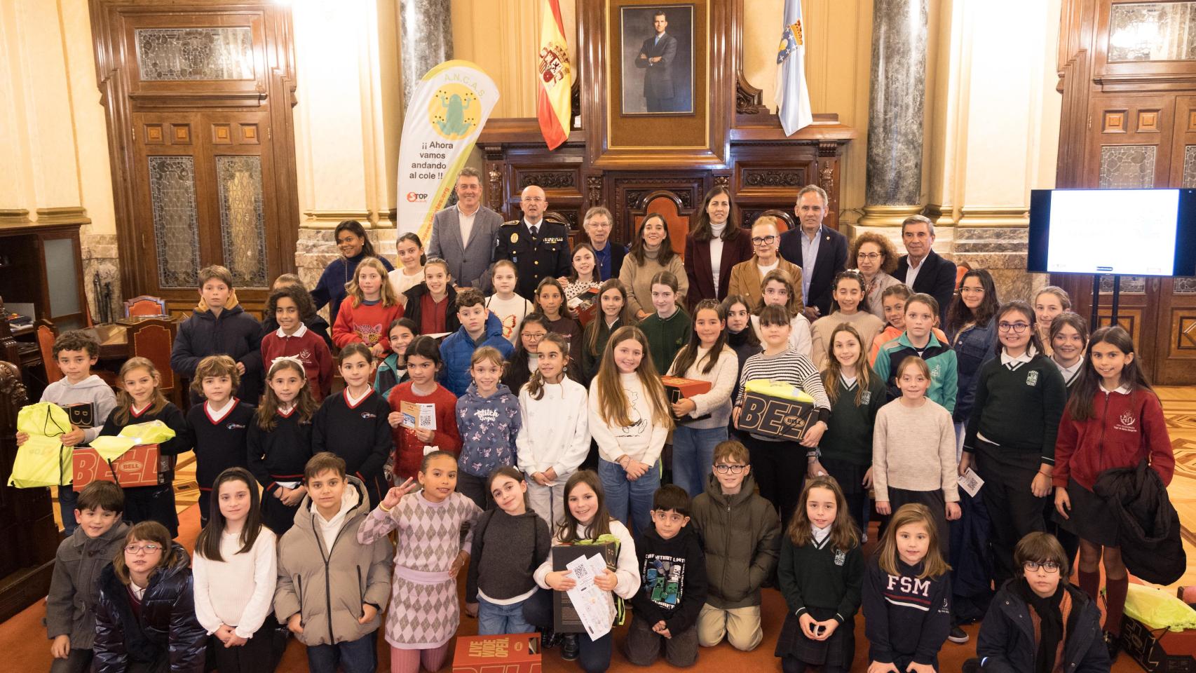 Imagen de la entrega de premios.