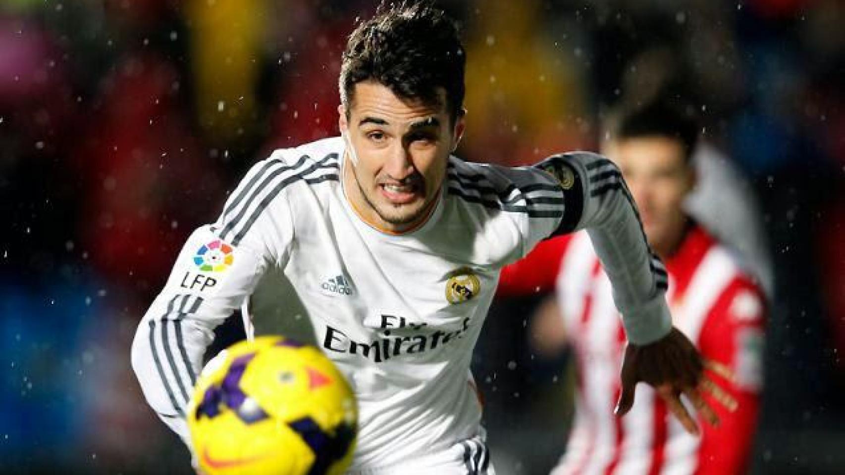 Jorge Casado, durante su etapa con el Real Madrid Castilla.