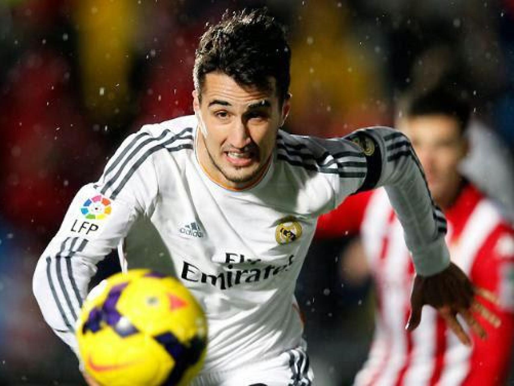Jorge Casado, durante su etapa con el Real Madrid Castilla.