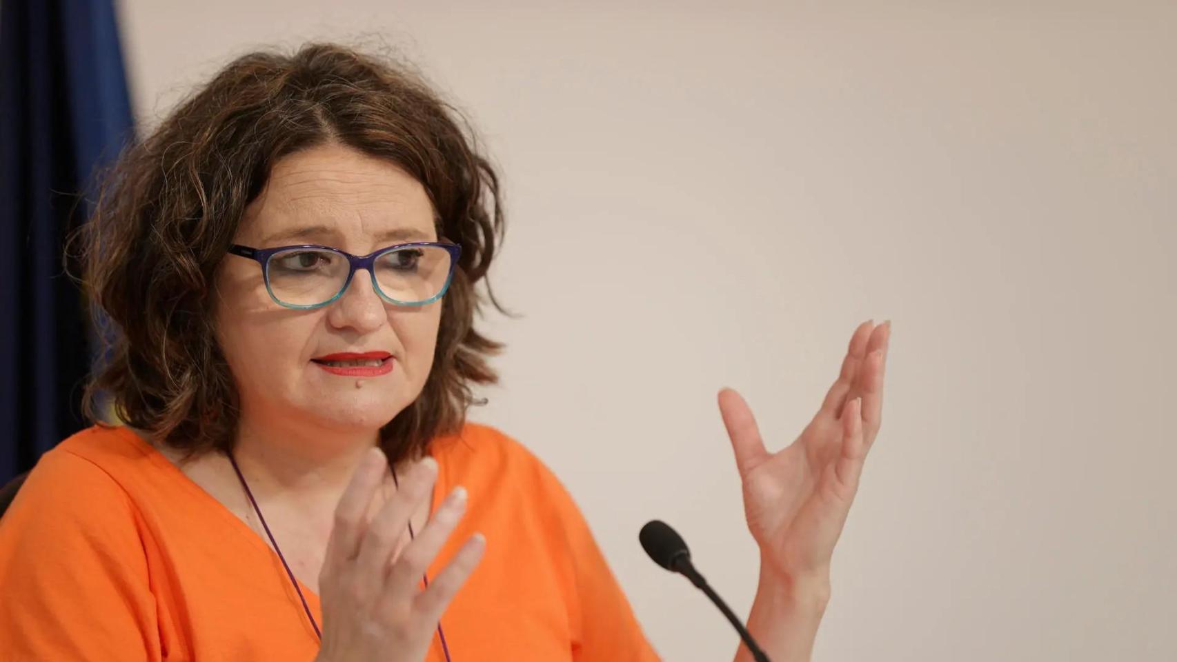 La ex vicepresidenta de la Generalitat Mónica Oltra. EFE/ Manuel Bruque