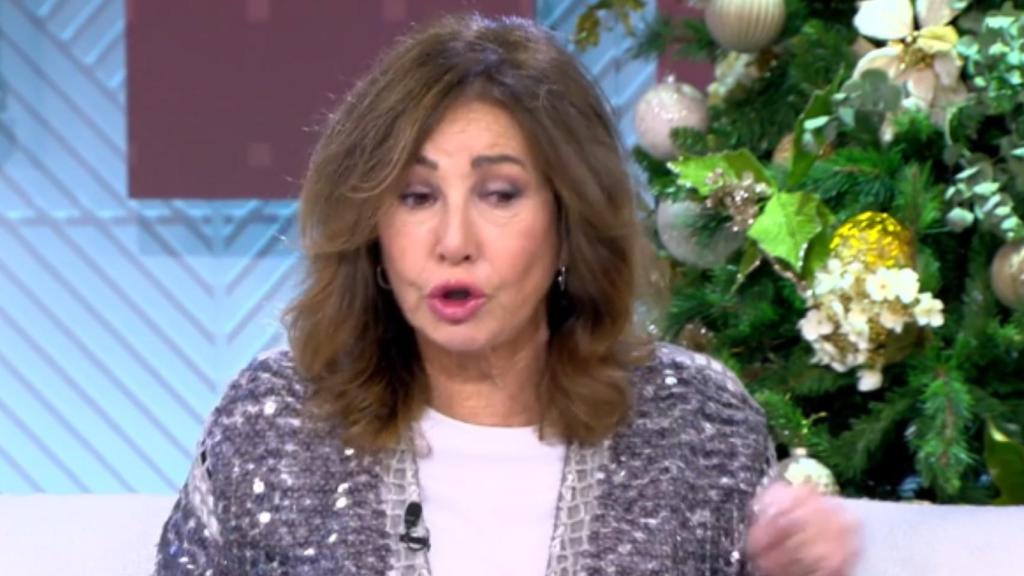 Ana Rosa Quintana este lunes en 'El programa de AR'.