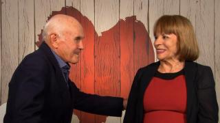 Valeriano y Pilar en el momento de la decisión final en 'First dates'