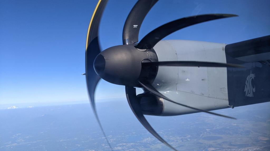 Ejemplo de fotografía borrosa y con deformaciones por un rolling shutter en un Pixel 3