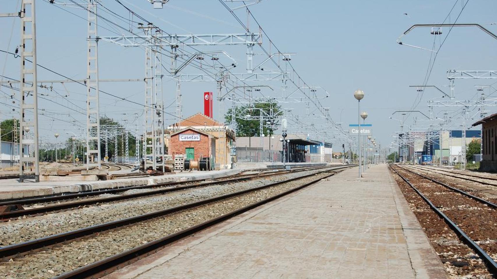 Estación de Casetas (Zaragoza)