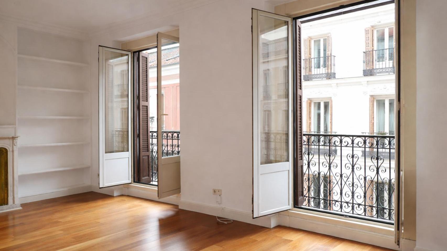 Un piso en alquiler.