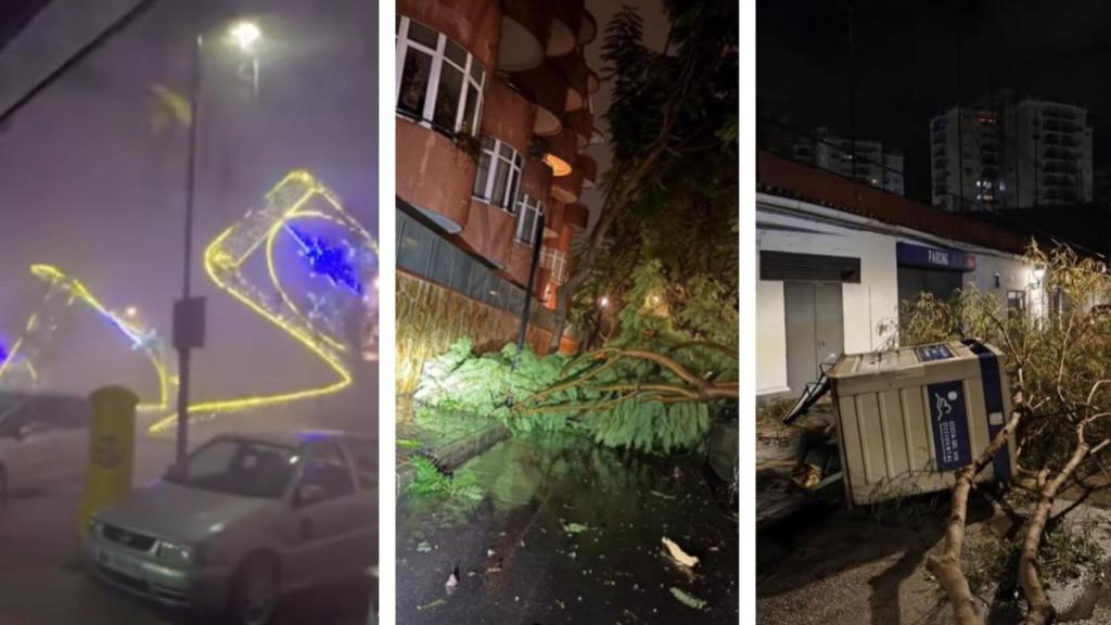 Algunas de las incidencias.