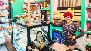 Teresa en su nuevo negocio Té con te de Valladolid